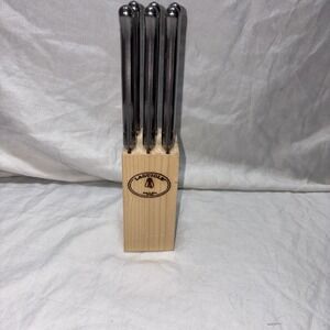 LAGUIOLE Kitchen STEAK KNIFE‎ SET MADE IN FRANCE Rare